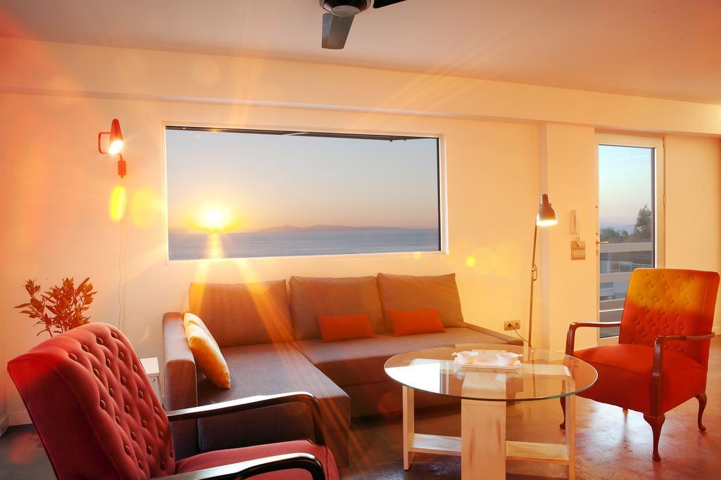 Saronida Summer Studio With Breathtaking View Lagonísi Eksteriør bilde