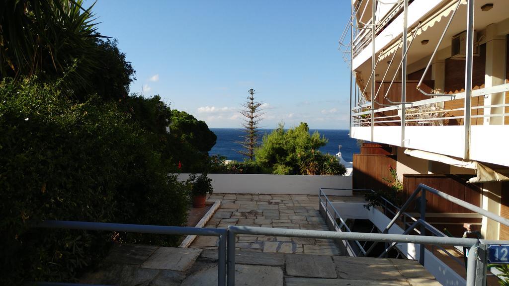 Saronida Summer Studio With Breathtaking View Lagonísi Eksteriør bilde