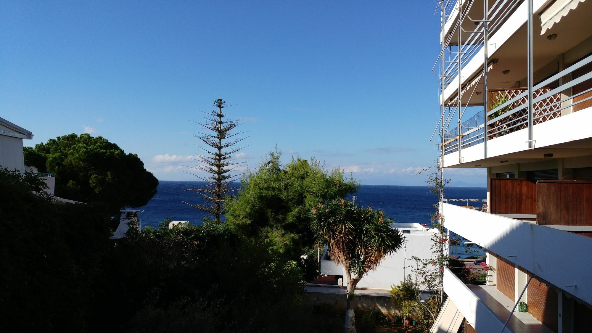 Saronida Summer Studio With Breathtaking View Lagonísi Eksteriør bilde